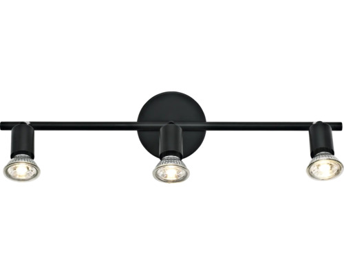 Spoturi aplicate GU10 max. 3x7W, negru mat