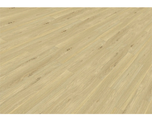 Podea din lemn de stejar montată.