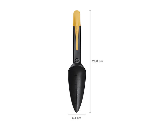 Lopată de plantat din plastic, lungime 29,8 cm și lățime 6,4 cm