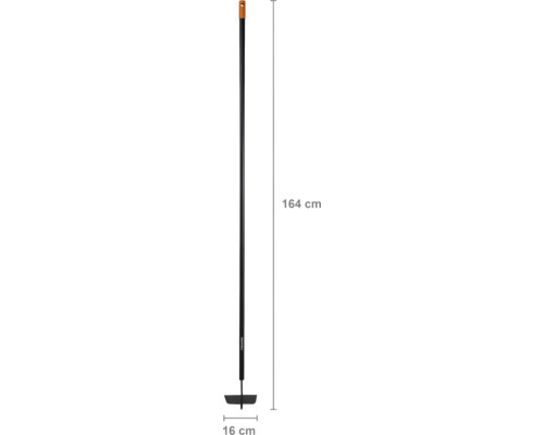 Săpăligă de buruieni cu o lungime de 164 centimetri și o lățime de 16 centimetri pentru grădinărit