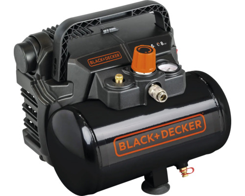 Compresor aer comprimat Black & Decker fără ulei BXCMD156HE 6L 8 bari 230V 1100W