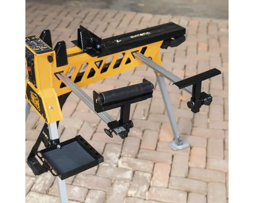 Cal de tăiere Batavia cu suport cu role și tavă pentru scule