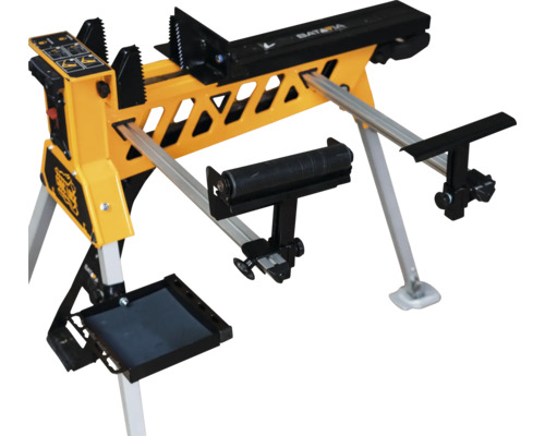 Capră de tăiat cu role și suport pentru scule