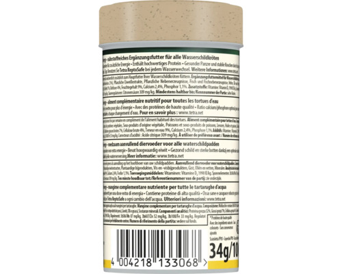 Hrană complementară pentru țestoase de apă, pachet de 34 de grame