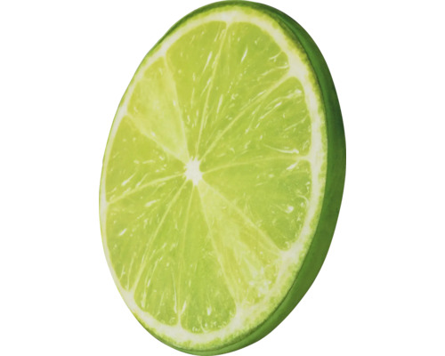 O jumătate de lămâie verde.