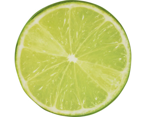 Felie de lămâie verde