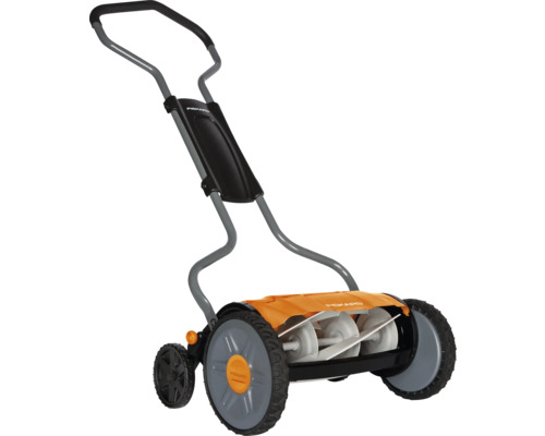 Mașină pentru tuns iarba Fiskars Staysharp Plus lățime de lucru 430mm, înălțime tăiere 40-100mm, 610x1220mm Mașină pentru tuns iarba Fiskars Staysharp Plus lățime de lucru 430mm, înălțime tăiere 40-100mm, 610x1220mm