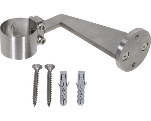 Suport balustradă din oțel inoxidabil cu șuruburi și dibluri