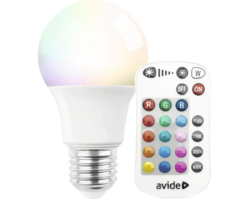 Bec LED cu telecomandă