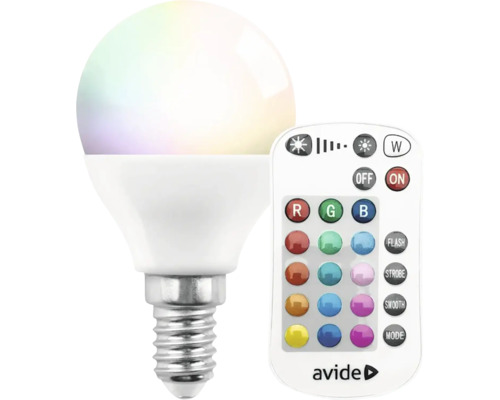 Bec LED cu telecomandă