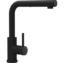 Baterie de bucătărie neagră cu o singură manetă