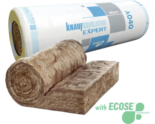 Rulou de izolație Knauf Insulation Expert cu tehnologia Ecose