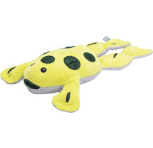 Jucărie de pluș Axolotl galbenă cu accente întunecate