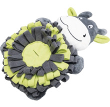 Jucărie pentru câini vacă cu covoraș de mirosit