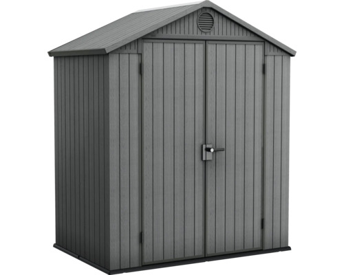 Șopron de grădină cu ușă dublă pentru depozitarea uneltelor de grădină