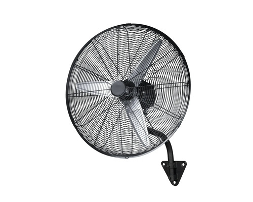 Ventilator metalic cu montaj pe perete Ø66cm 180W crom