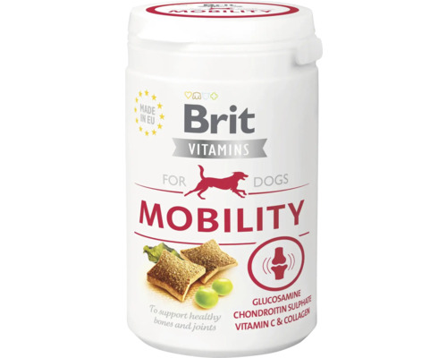 Recompensă funcţională semi-umedă pentru câini Brit Vitamins Mobility 150 g Recompensă funcţională semi-umedă pentru câini Brit Vitamins Mobility 150 g