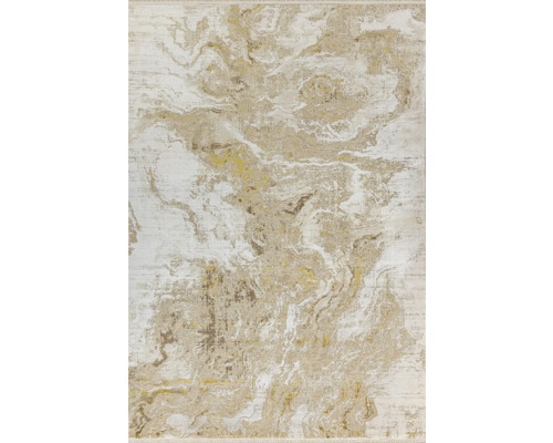 Covor modern Gloria crem-bej 80x150 cm Covor cu model abstract