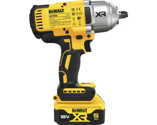 Cheie de impact cu acumulator DeWalt DCF900 cu acumulator de 18 volți