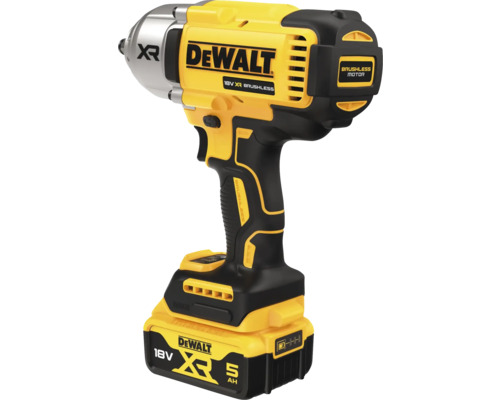 Mașină de înșurubat cu impact cu acumulator DeWalt cu motor XR Brushless de 18 V