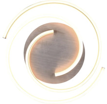 Lumină de plafon cu design spiralat