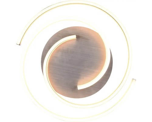 Lumină de plafon cu design spiralat