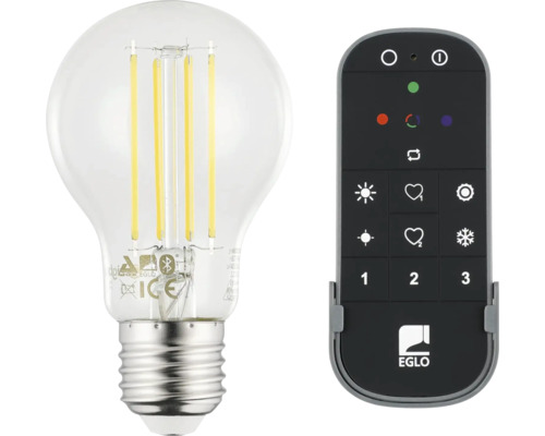 Bec LED cu telecomandă