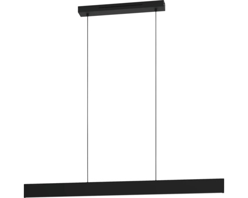 Pendul cu LED integrat Eglo Crosslink 2x19W 4320 lumeni, lumină RGB, cu telecomandă, negru Pendul cu LED integrat Eglo Crosslink 2x19W 4320 lumeni, lumină RGB, cu telecomandă, negru