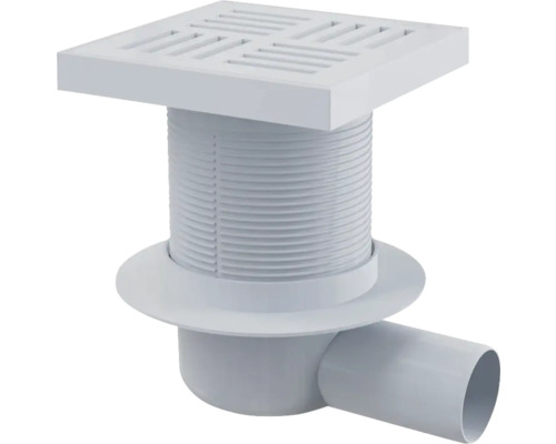 Sifon de pardoseală pătrat din plastic