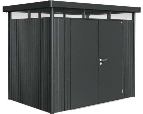 Magazie grădină Biohort HighLine H2 metal ușă dublă 275x195 cm gri închis metalizat Magazie grădină Biohort HighLine H2 metal ușă dublă 275x195 cm gri închis metalizat