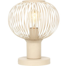 Lampă de masă cu abajur din tije metalice