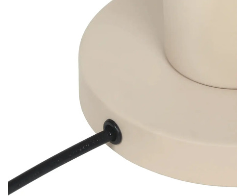 Vizualizare detaliată a unei lămpi de masă cu conexiune prin cablu