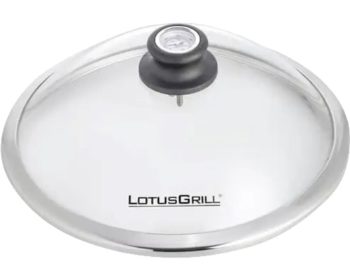 Capac pentru grătar LOTUS GRILL Small din sticlă cu termometru