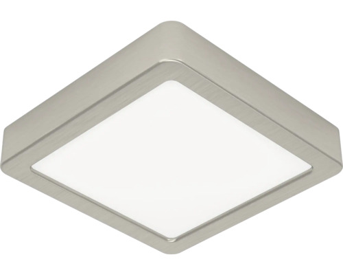 Panou cu LED integrat Fueva6 7W 1100 lumeni, montaj aplicat, lumină albă 2700-6500K, nichel