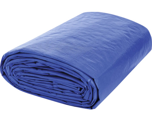 Prelată 140 gr/m² albastru-argintiu 8x10 m