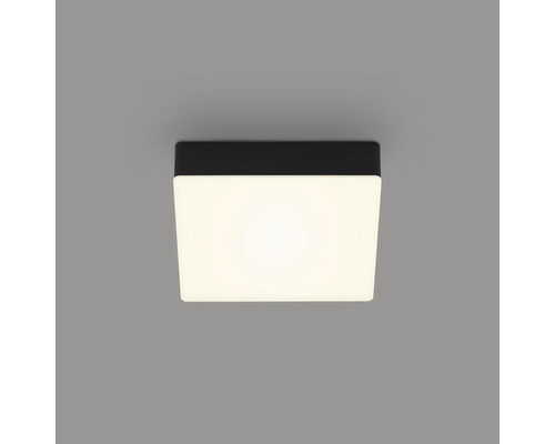 Lumină de plafon pătrată cu ramă neagră