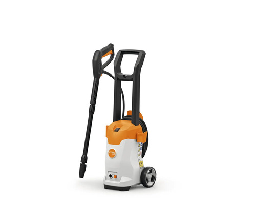 Curățător cu presiune cu roți și lance de pulverizare