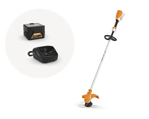 Trimmer cu acumulator cu acumulator și încărcător