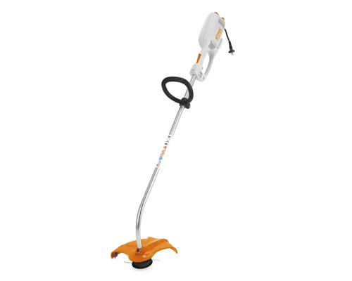 Trimmer electric cu fir de tăiere și protecție