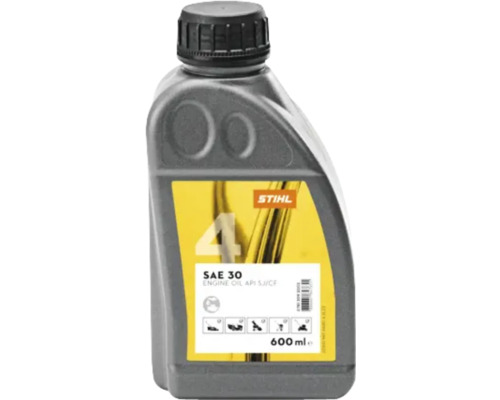 Ulei pentru motor în 4 timpi STIHL SAE 30 600 ml Ulei de motor Stihl SAE 30, sticlă de 600 ml