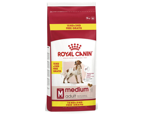 Hrană uscată pentru câini Royal Canin SHN Medium Adult, 15+3 kg