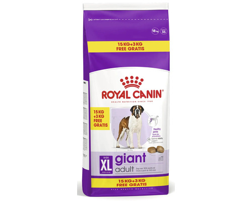 Hrană uscată pentru câini Royal Canin Giant Adult, 18 kg