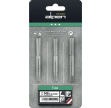 Set tarozi Alpen M8, fabricat din oțel HSS