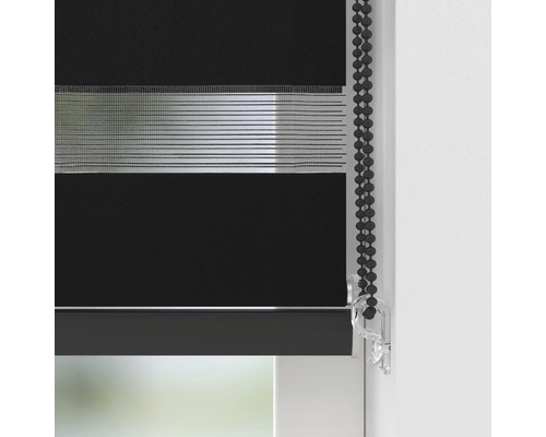 Rolou dublă cu lanț pentru decorarea ferestrelor și reglarea luminii