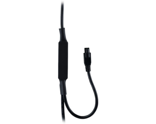 Cablu de alimentare negru cu conector