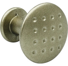 Buton pentru mobilă Noktali culoare aluminiu