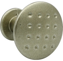 Buton pentru mobilă Noktali culoare aluminiu
