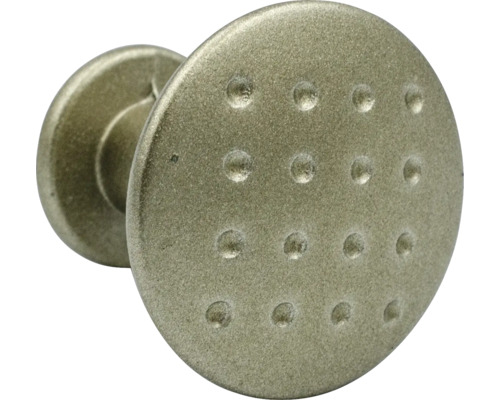 Buton rotund pentru mobilă, cu model punctat