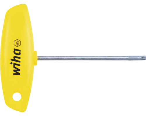 Cheie tip T cu torx T20 Wiha 132 mm, crom-vanadiu, mâner | HORNBACH