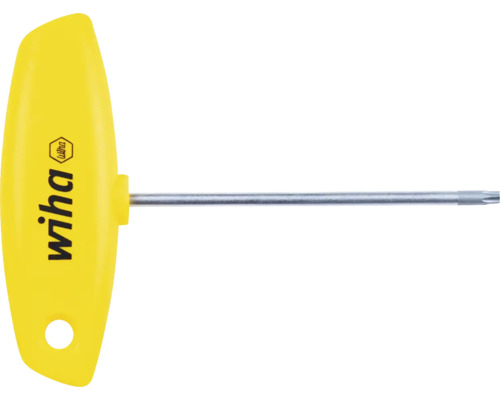 Cheie tip T cu torx T20 Wiha 132 mm, crom-vanadiu, mâner | HORNBACH